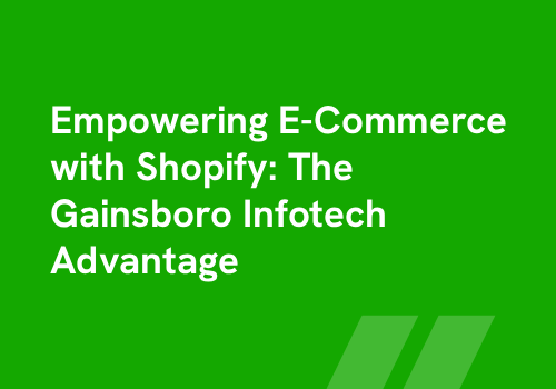 E-Commerce with Shopify