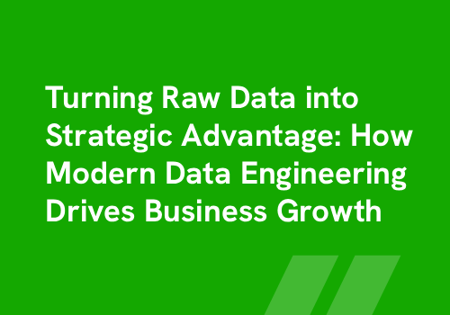 Turning Raw Data into Strategic Advantage