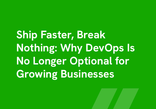 Ship Faster, Break Nothing