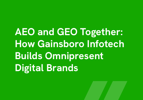 AEO and GEO Together