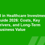 AI in Healthcare Investment Guide 2026: Costs, Key Drivers, and Long-Term Business Value